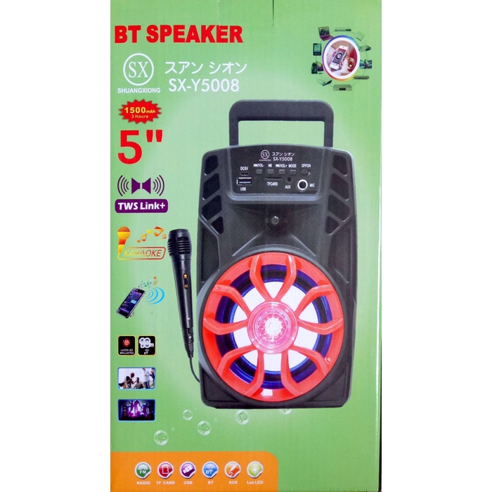 Speaker / Speaker Bluetooth / Speaker Bluetooth Karoke / Speaker + Mic