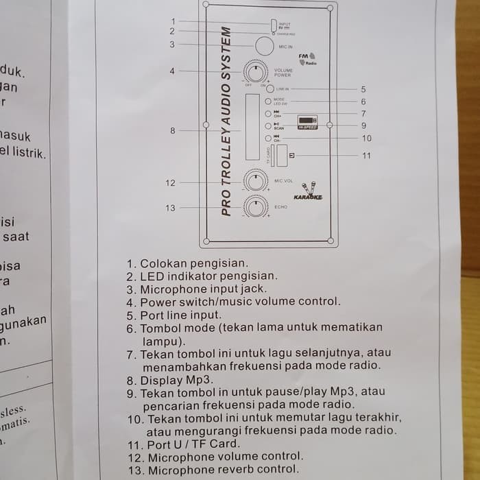 Speaker aktif portable bluetooth targa t8 2 speker aktiv portabel 8 in