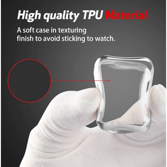 Soft Case Watch 1 2 3 4 5 44mm 42mm 40mm 38mm Protective Bening Screen Protector IwoSmartwatch