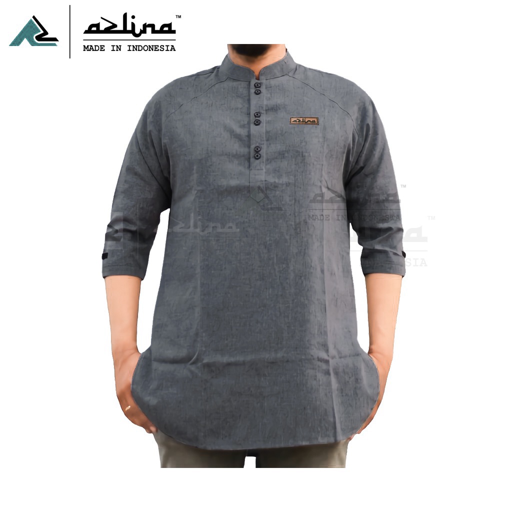 Koko lengan 3/4 dewasa model kurta madinah premium