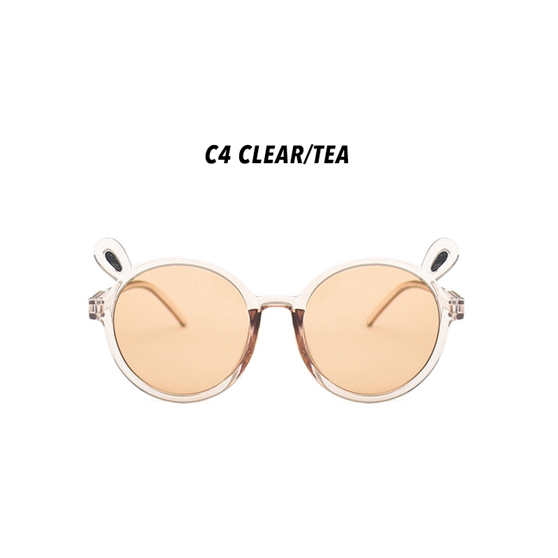 (YUZHU) Bayar di Tempat Candy Color Cute Kids Kacamata Hitam Boys Girls Eyewear