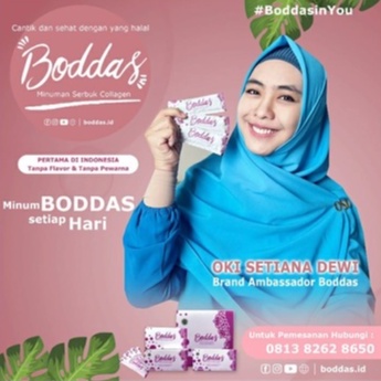 

Boddas Minuman Serbuk Collagen BPOM Halal Untuk KesehatanTubuh Rambut Kulit 1 Pack @6 Sachet