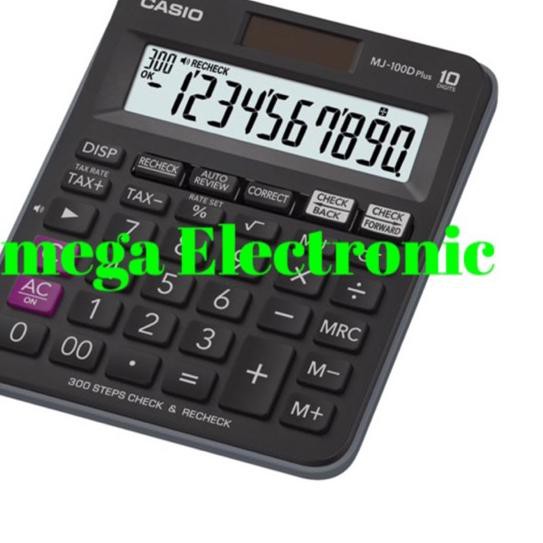 

Casio Desktop MJ-100D Plus - Kalkulator Meja Check Correct MJ 100D Plus [KODE 625]
