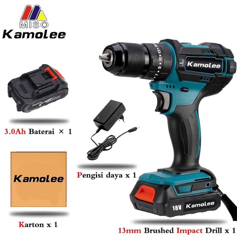 BOR KAMOLEE 13mm 18V DRILL BETON