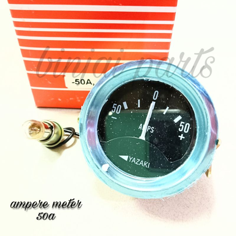 AMPERE METER/AMPERE CAS aki 50a UNIVERSAL MERK YAZAKI