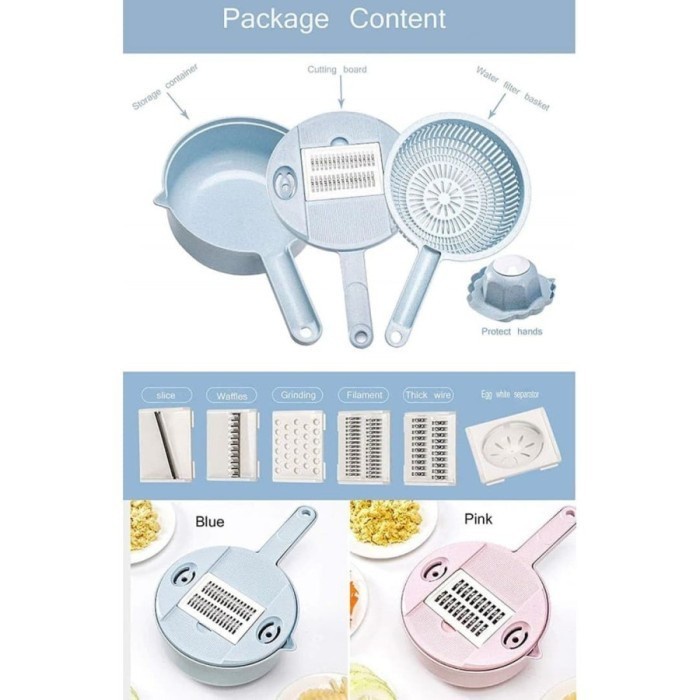 FMFIT RAISON MULTI SLICER PEMOTONG SERBAGUNA 12 IN 1