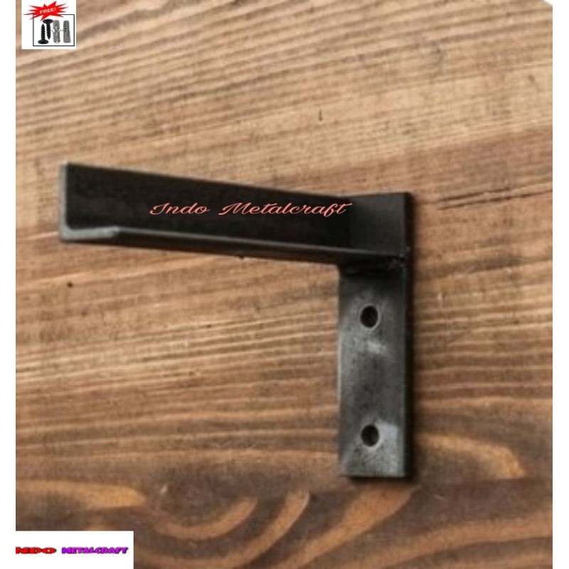 Rak besi siku dinding/ Rak gantung dinding minimalis