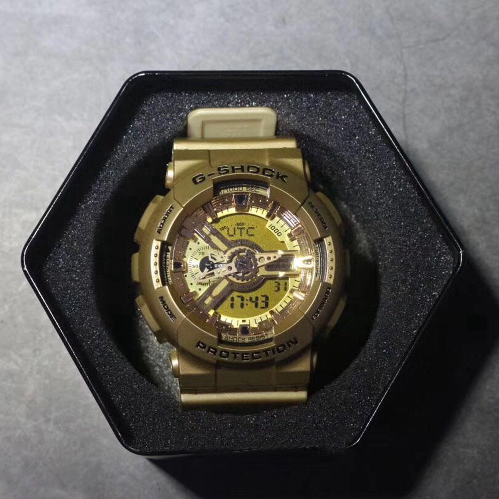 Casio G-Shock Gold Color Wrist Watch Men Sport Watches GA-110GD-9A