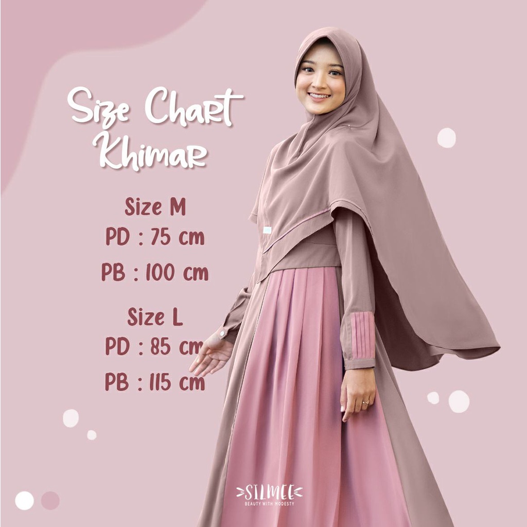 FREDELLA KHIMAR (ONLY KHIMAR/HANYA KHIMARNYA SAJA) BY SILMEE INDONESIA