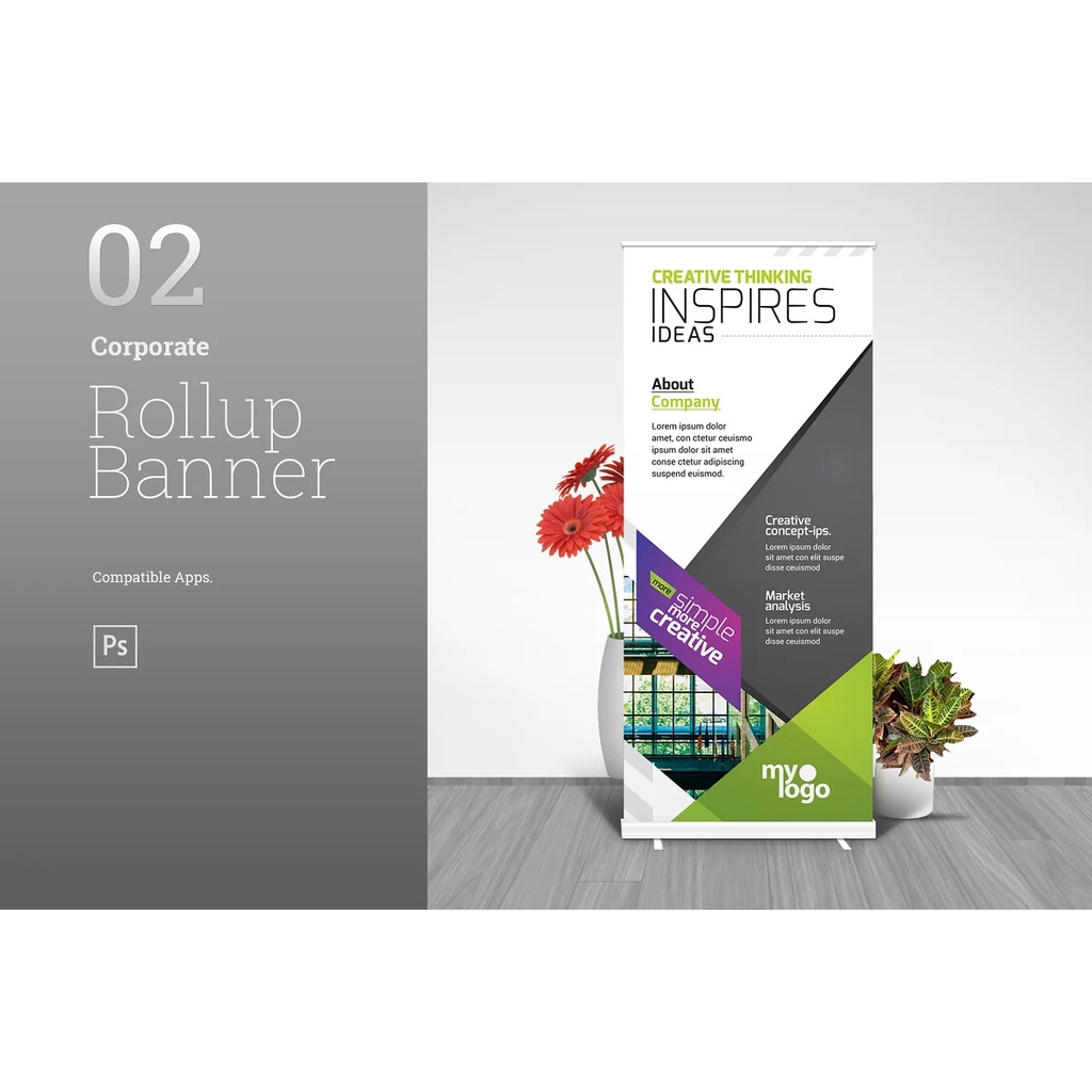 Best Corporate Rollup Banner Bundle