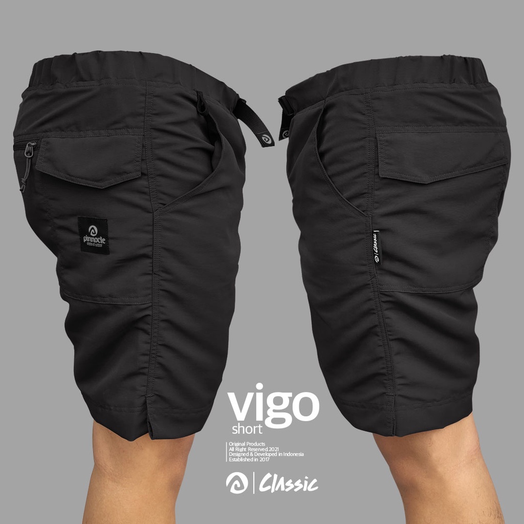 Pinnacle Vigo Classic Short XXL - Black