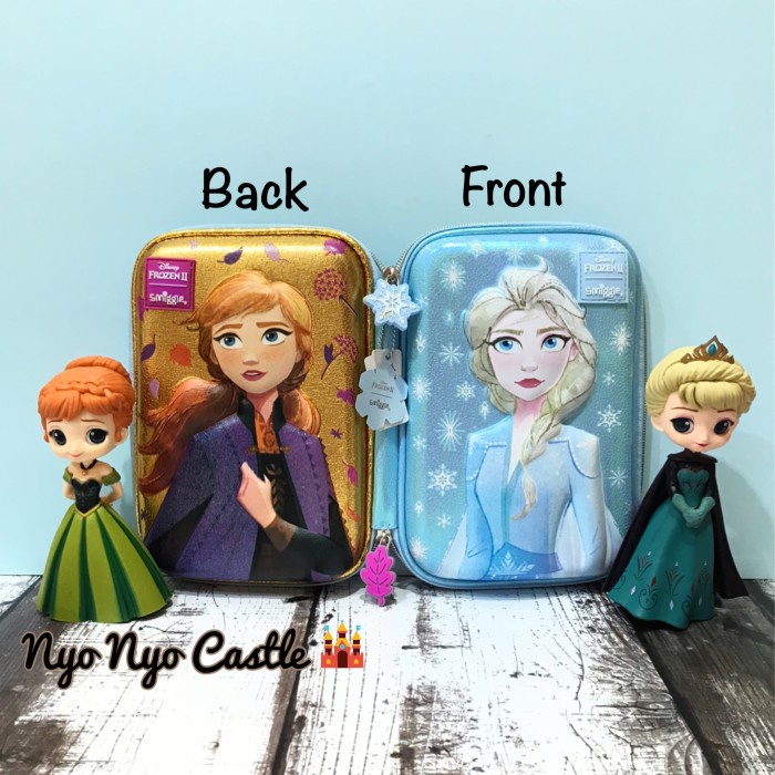 

Star Tempat Pensil Hardtop Organizer Hardcase 3D Smiggle Frozen 2 Elsa Anna Hot Sale