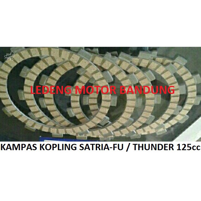 Murah Kampas Plat Kopling FU Satria 150cc Suzuki Thunder 125cc Lokal