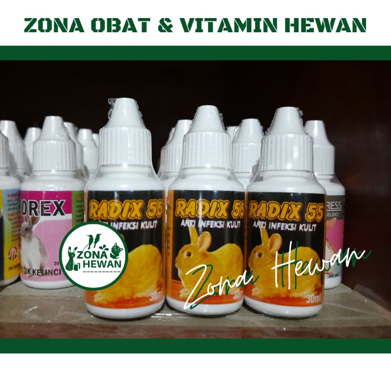 Radix 55 Obat Scabies Kelinci / Obat Kelinci Scabies Radix