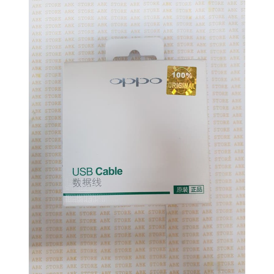 Kabel Data Charger OPPO A37 A57 F1S 2A Micro Usb Cable Original