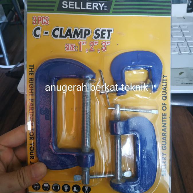 SET CLAMP C KLEM C SELLERY