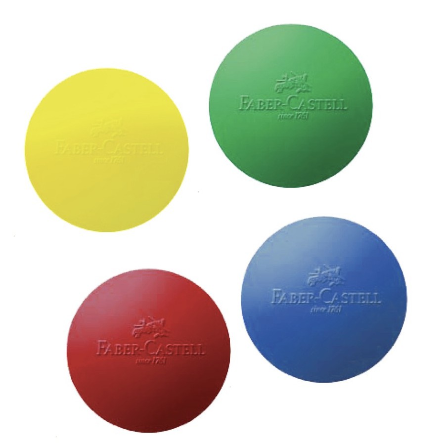

PENGHAPUS GRIP ERASER PENSIL WARNA KRAYON STIP FABER CASTELL ROUND TRIANGLE OVAL KECIL GROSIR LUKIS