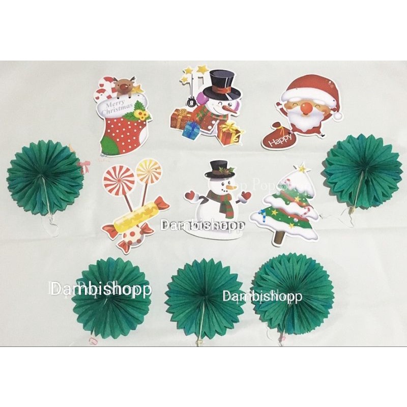 CHRISTMAS DECOR PAPER // DEKORASI NATAL DINDING