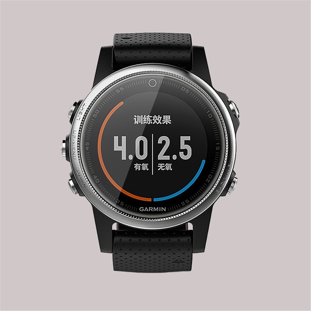 5pcs Pelindung Layar Tempered Glass 9h 2.5d Untuk Garmin Fenix 5 5s 1 / 2 / 3 / 4