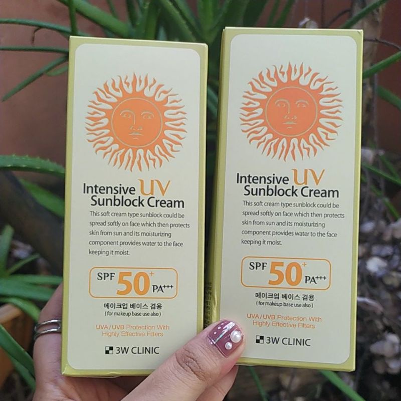 PROMO 3W CLINIC INTENSIVE UV SUNBLOCK CREAM