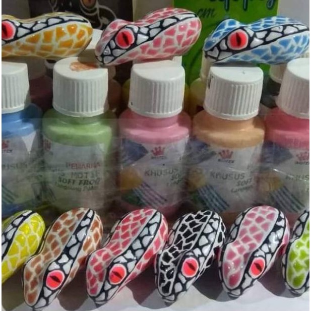 

[KODE BARANG Q0994] Cat Khusus Motif Paket 2 ( 6 warna )
