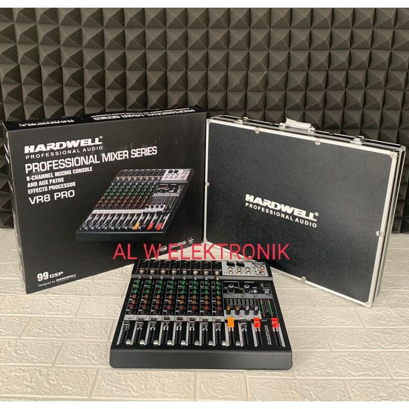 audio mixer Hardwell VR 8PRO 8ch mixer