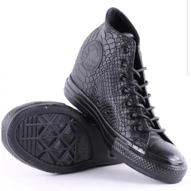 Converse Chuck Taylor® Embossed Reptile’ Wedges Sneakers Limited Edition