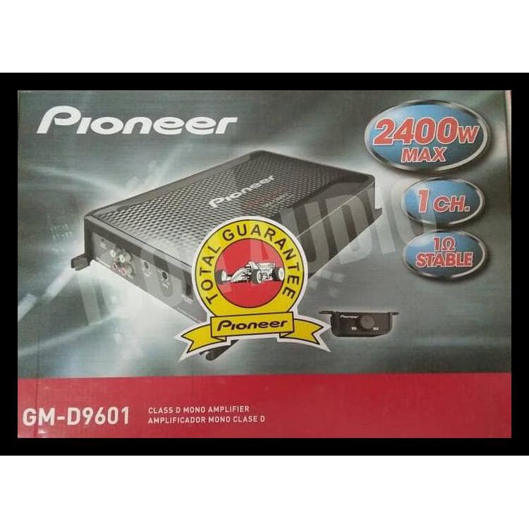 POWER AMPLIFIER MONOBLOCK PIONEER GM D9601 KODE 1341
