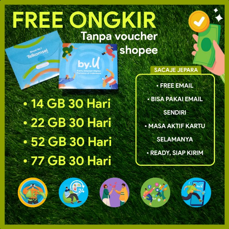 Kartu Perdana by U Telkomsel Termurah Kartu by.U murah byu Telkomsel HUP