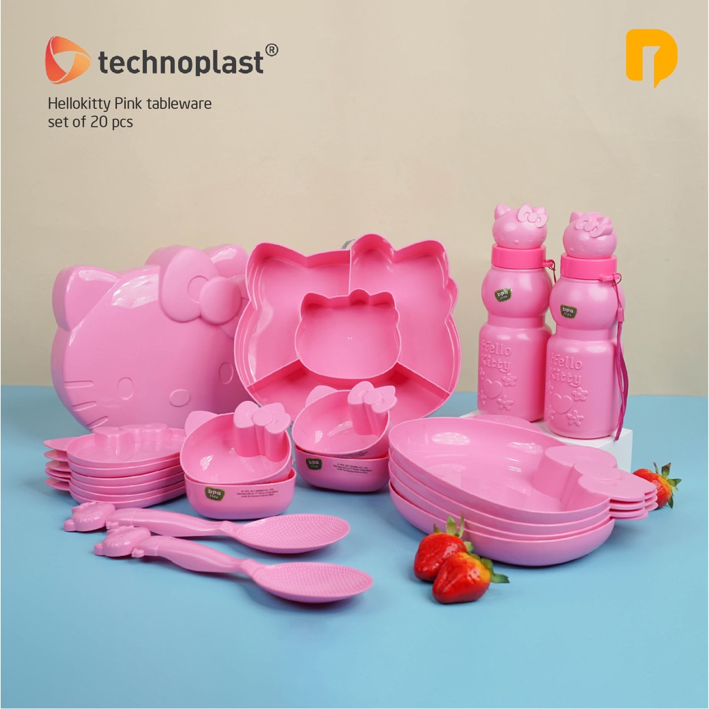 Technoplast Hello Kitty Tableware Set