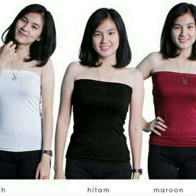 Kemben Tangtop Polos Panjang Wanita Bahan Adem Kemben Cewek Polos All Size Warna