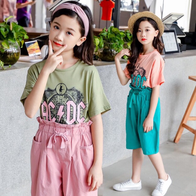  Baju  anak  import  Set hw acdc Shopee Indonesia
