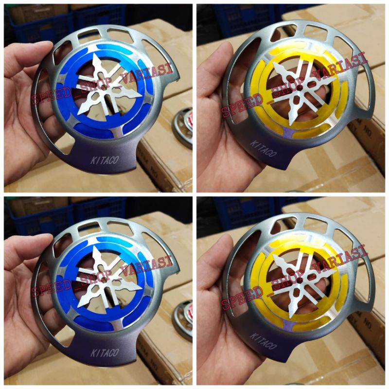 Cover tutup kipas Cnc logo Yamaha Mio soul Mio sporty Mio smile