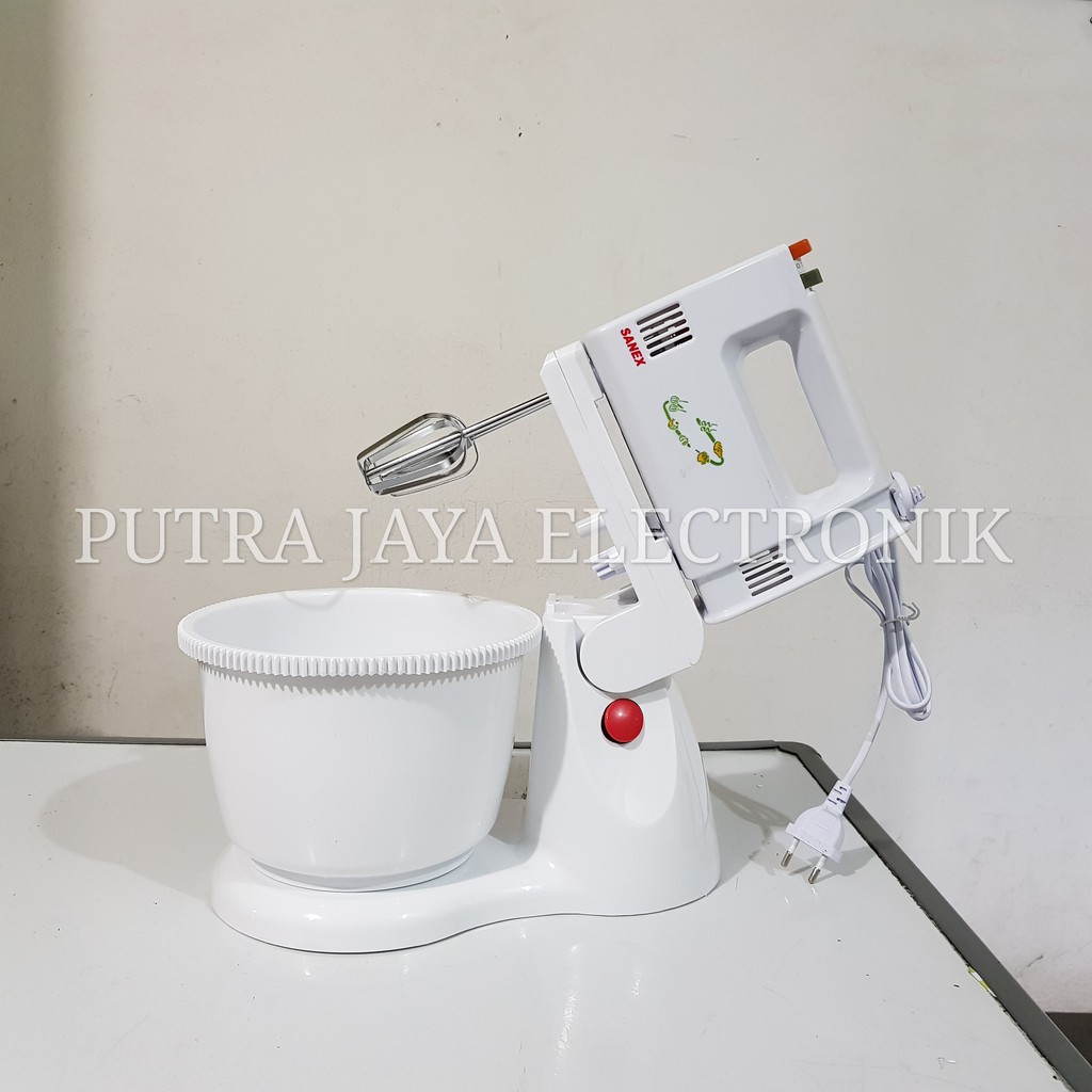 MIXER COM SANEX MC 1508 DENGAN MANGKOK PUTAR ADONAN ROTI