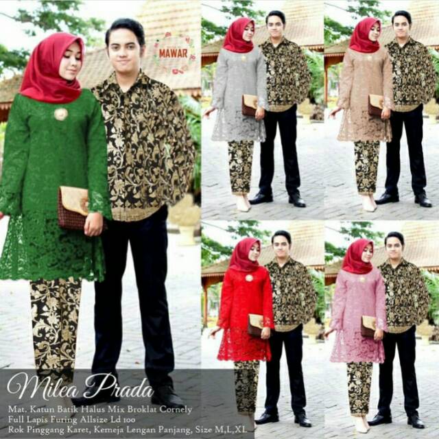Couple batik milea raisa