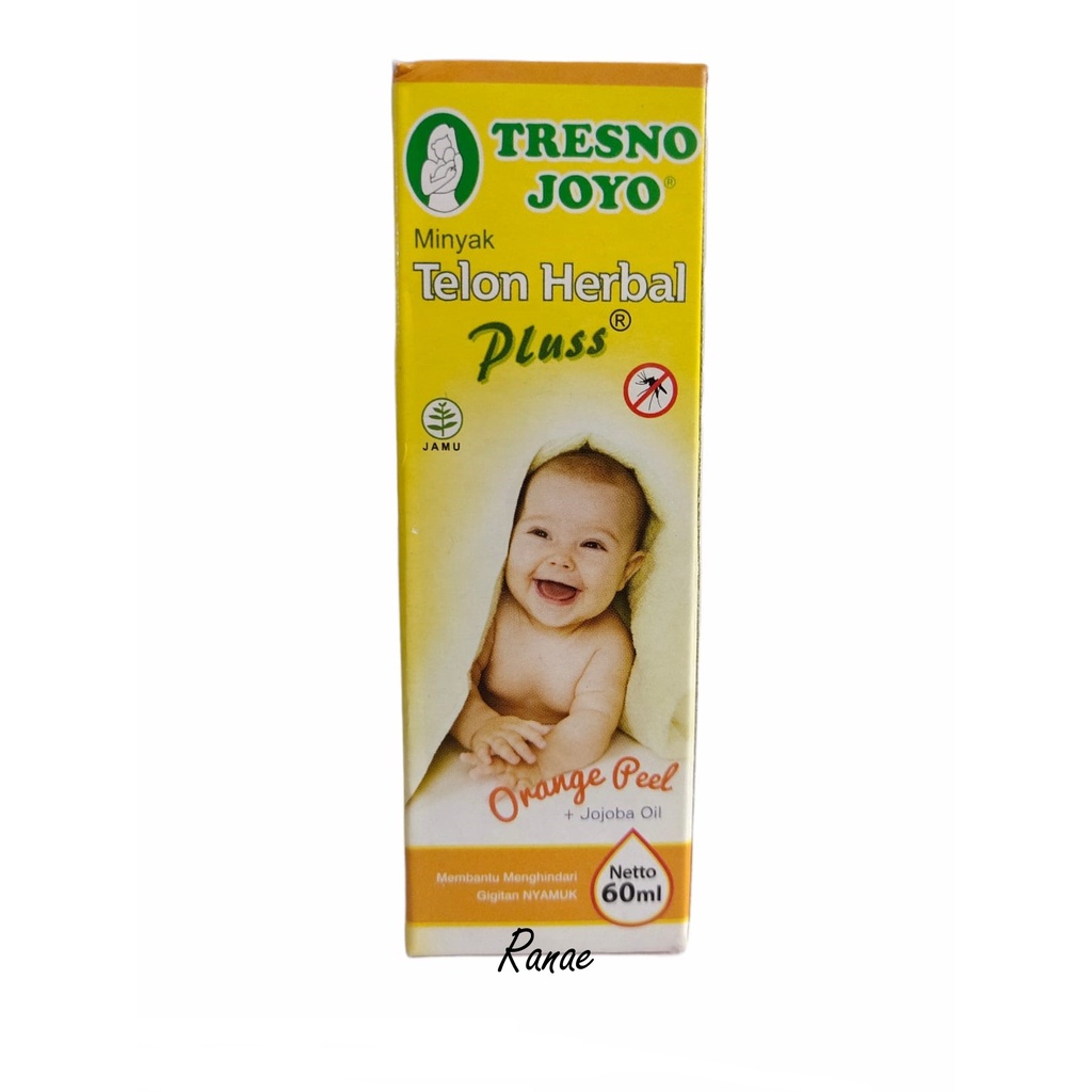 Minyak Telon Herbal Pluss TRESNO JOYO - Hindari Gigitan Nyamuk