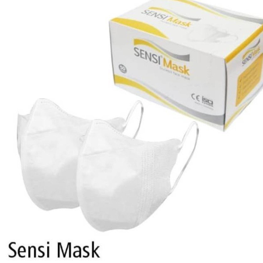 MASKER DUCKBILL SENSI ORIGINAL 3 PLY ISI 10 &amp; ISI 50