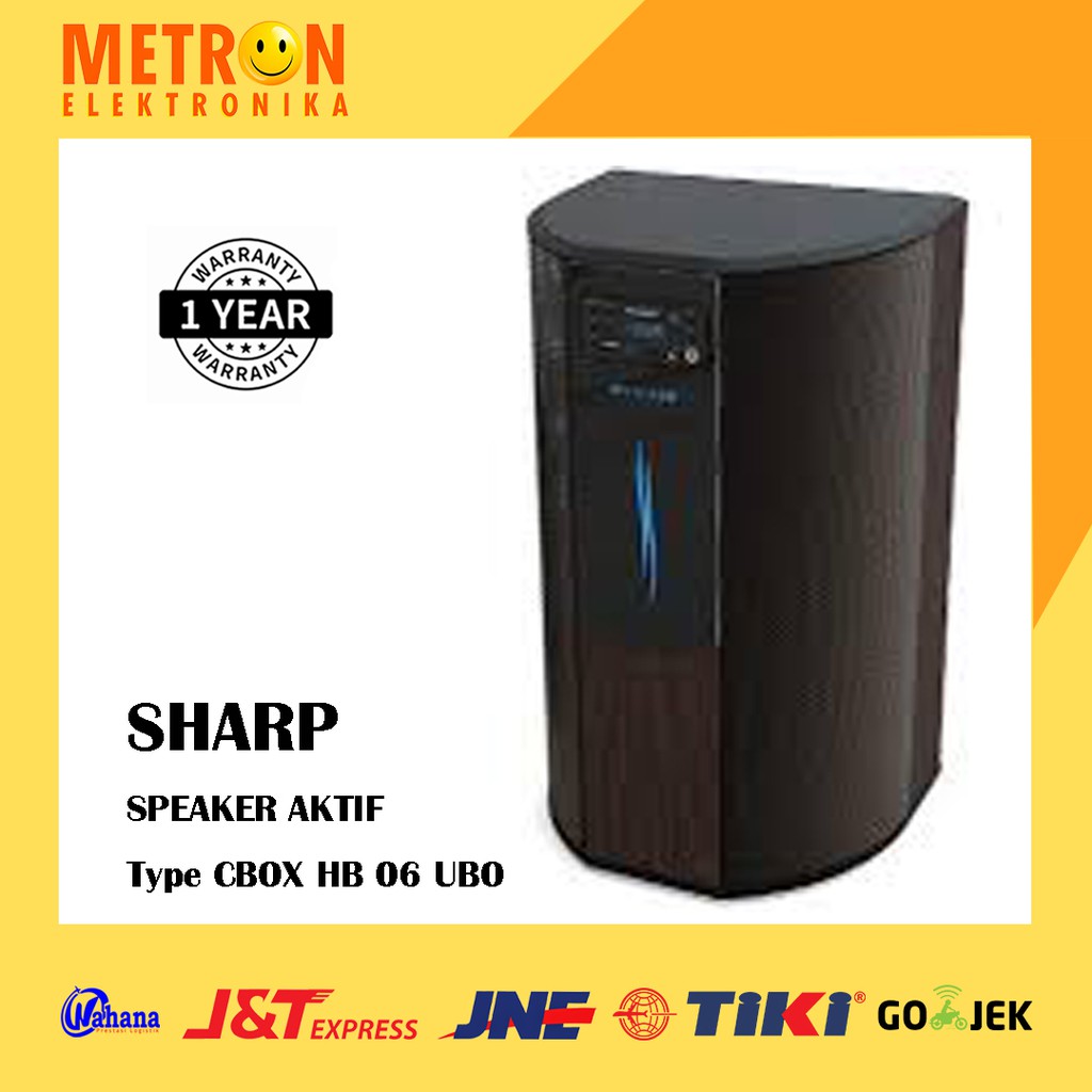 SHARP CBOX HB 06 UBO / SPEAKER AKTIF HI BEAT / CBOXHB06UBO