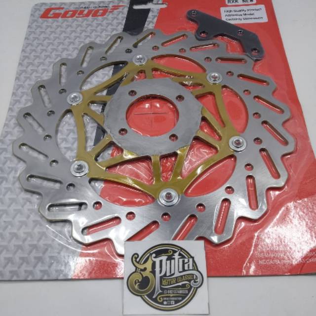 Piringan disc cakram depan RX KING  300 MM LEBAR