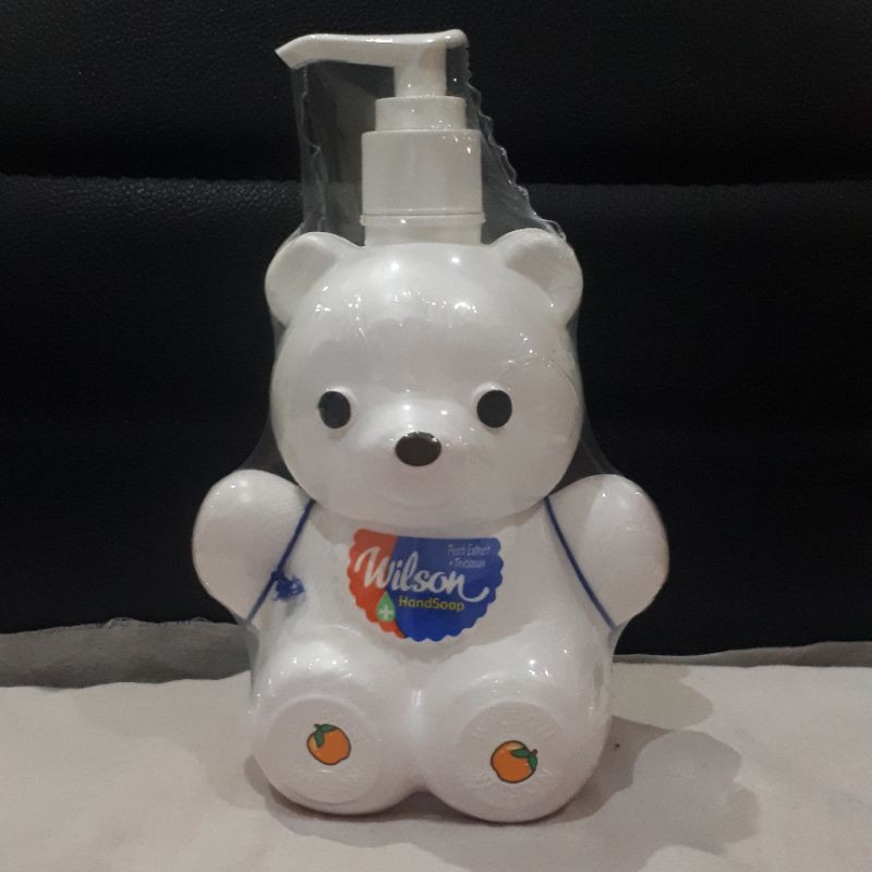 Wilson Hand soap Sabun Cuci Tangan baby bayi anti bakteri &amp; kuman 400ml Botol Beruang Lucu Termurah