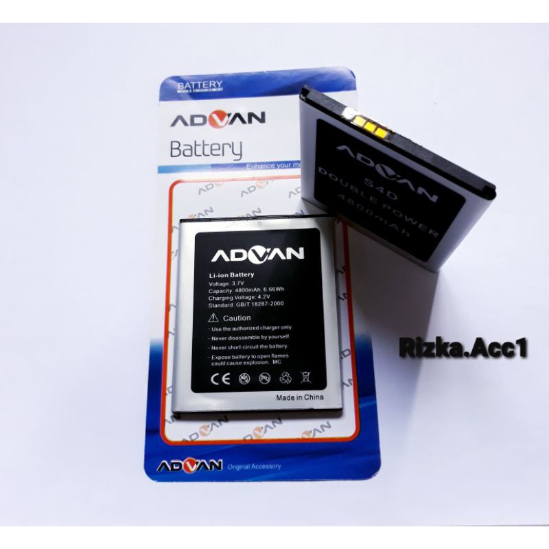 Baterai Batre Batere Advan S4D Original Battery Handphone