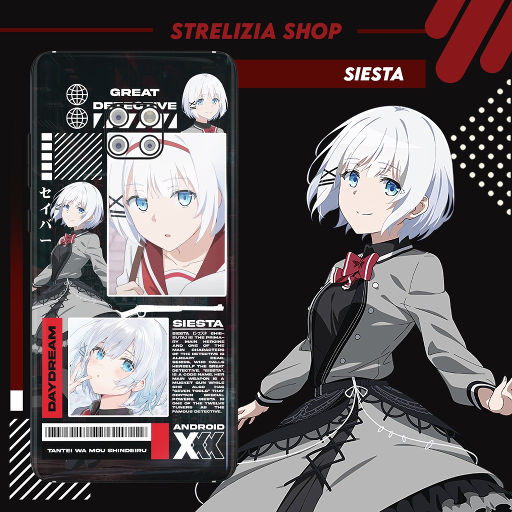 Phone Case Siesta Tantei wa Mou Shindeiru