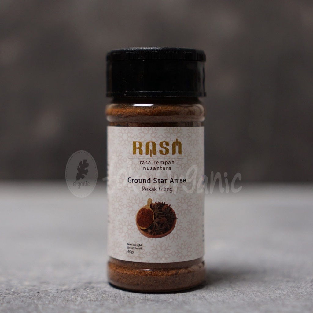 

Ground Star Anise / Pekak Giling 40gr - Rasa Rempah Nusantara