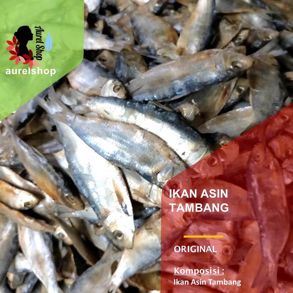 

500 gram Ikan Asin Tembang Tambang