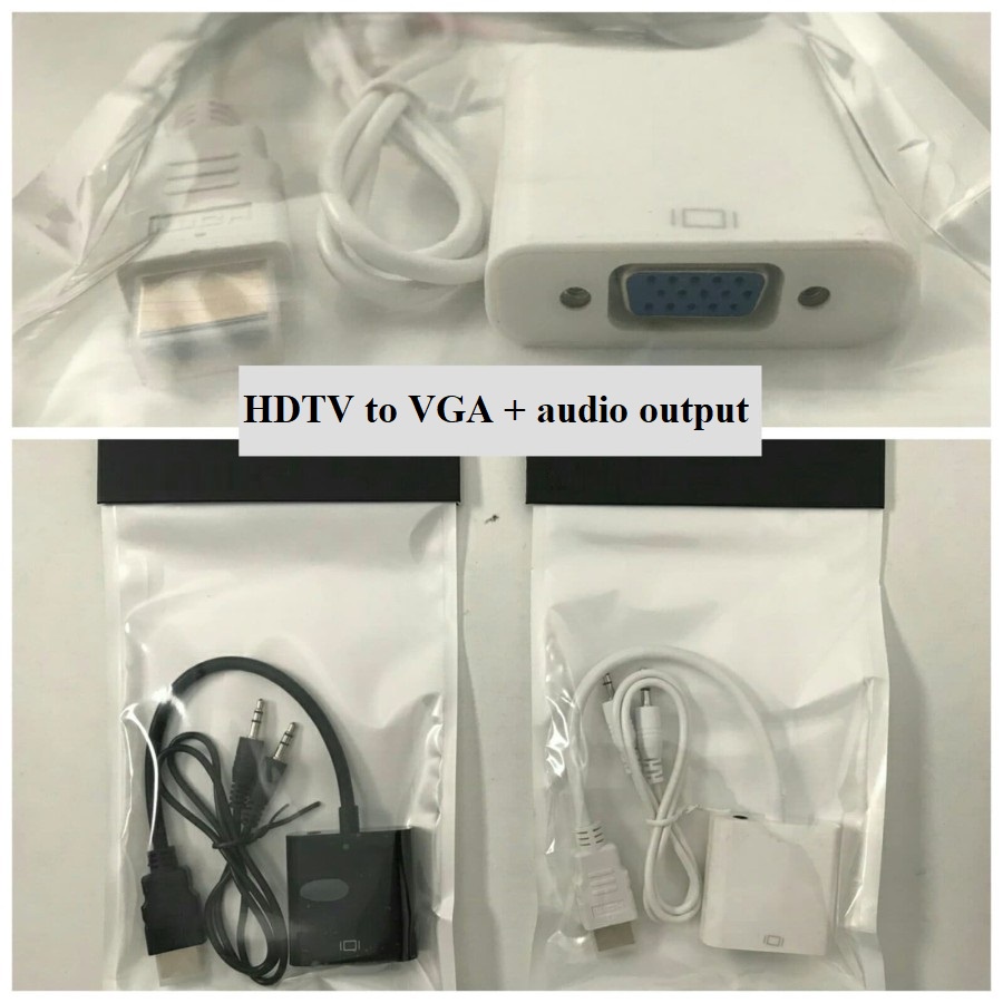 Kabel HDTV To Vga Plus Audio Output