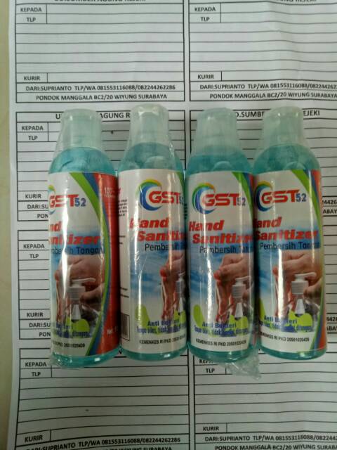 hand sanitizer anti septik handsanitiser anti bakteri