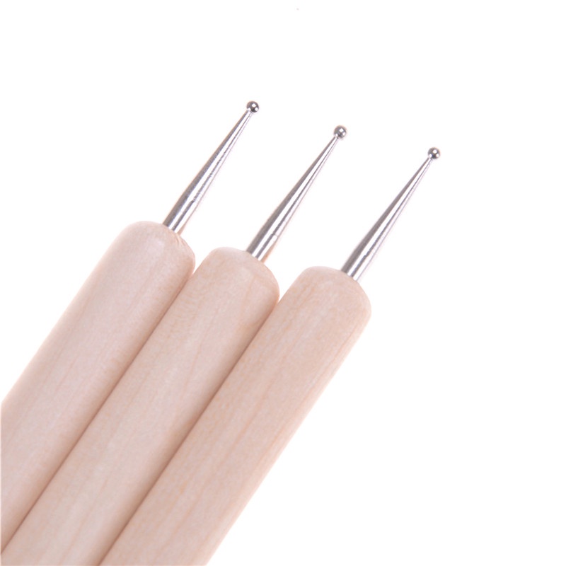 Deid 3pcs / Set Pen Stylus Untuk Emboss Tanah Liat