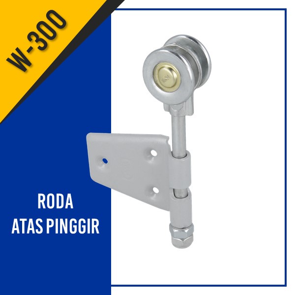 RODA ATAS PINGGIR RD2 WINA W300 UNTUK PINTU DORONG SLIDING