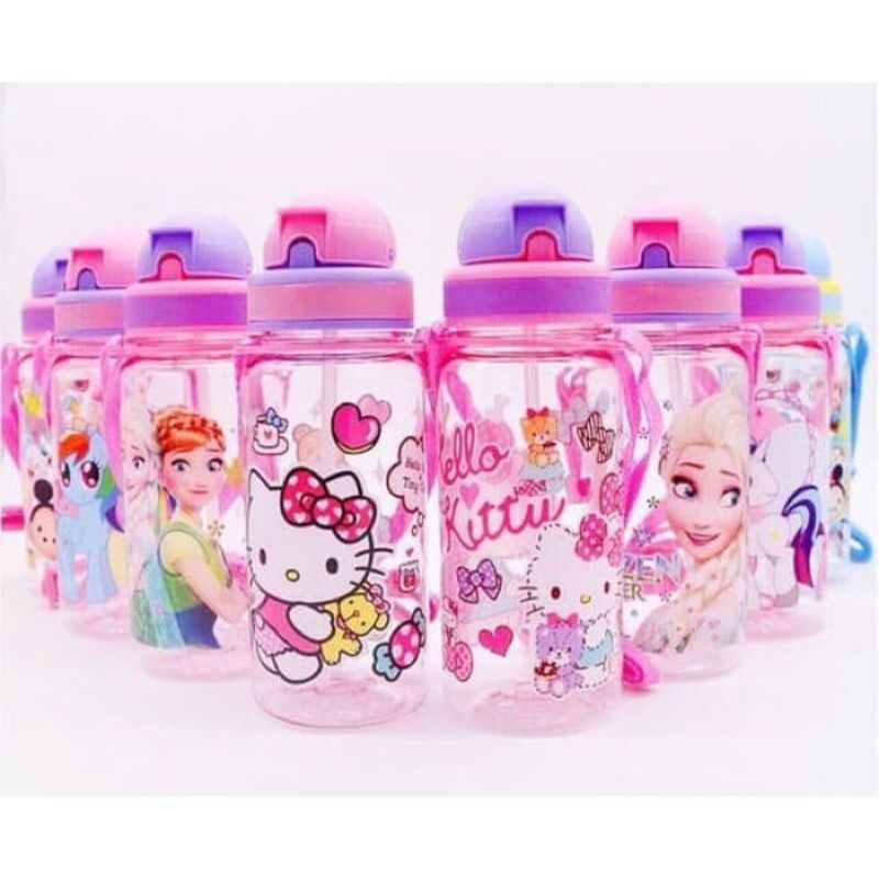 Botol Minuman Anak Karakter 350ml BPA FREE Botol 3675