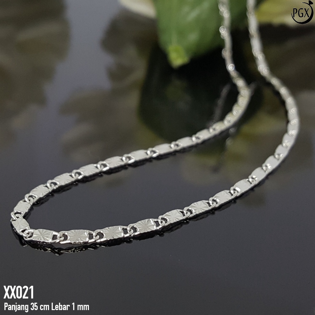 PGX Kalung Pria Wanita Xuping Perhiasan Lapis Emas Aksesoris Fashion Premium - XX021